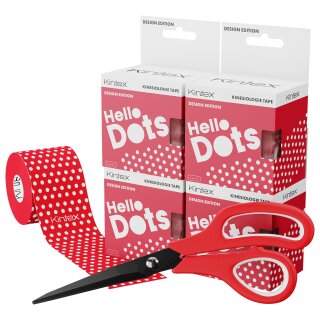 Hello Dots Red