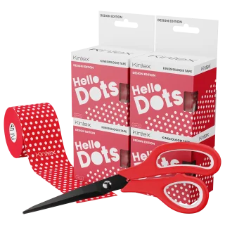 Hello Dots Red