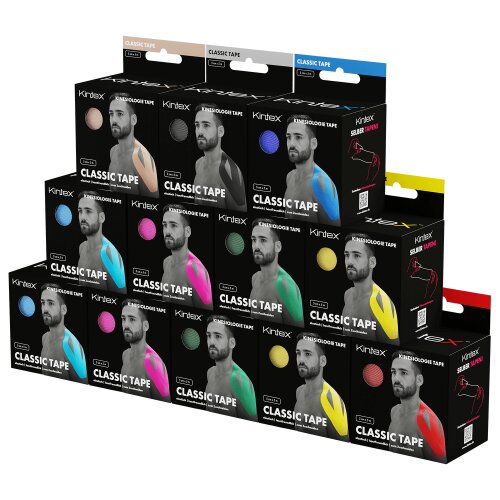 12 x Kinesiology Tape 5cm x 5m Classic