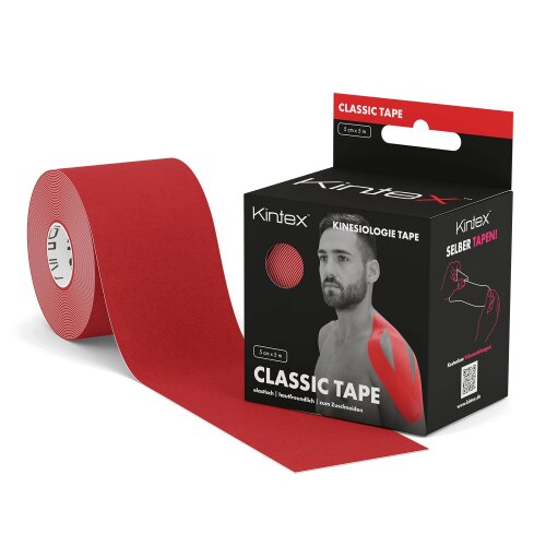 Kinesiology Tape Classic 5cm x 5m Red