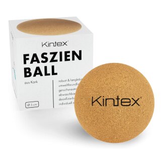 Korkball Massageball Faszienball Faszienkugel Korkkugel natur 5-9 cm 