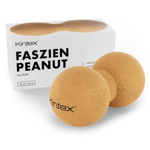 Kork Faszien Peanut [8cm x 16cm]