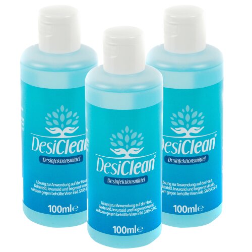 Kopie von DesiClean Desinfektionsmittel 100ml Desinfektion für Hände und Oberflächen